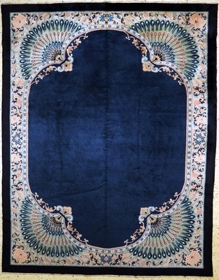 Peking antik, China, um 1900, Wolle auf Baumwolle, ca. 322 x 252 cm, EHZ: 2