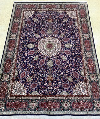 Täbriz"Sheikh-Safi", Persien, Mitte 20.Jhd,Wolle auf Baumwolle, ca. 484 x 350 cm, EHZ: 1-2(nahezu Neuwertig).