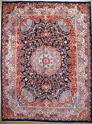 Kaschmar, Persien, Ende 20.Jhd, Wolle auf Baumwolle, ca. 400 x 300 cm, EHZ: 1-2