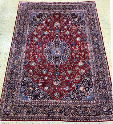 Keschan Kork, Persien, Mitte 20.Jhd, Korkwolle auf Baumwolle, ca. 428 x 306 cm, EHZ: 2