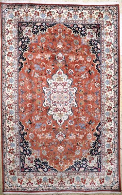 Yazd, Persien, Ende 20.Jhd, Wolle auf Baumwolle, ca. 308 x 197 cm, EHZ: 1-2(nahezu Neuwertig)