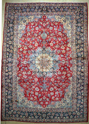 Nadjafabad , Persien, Wolle auf Baumwolle, ca. 408 x 297 cm, EHZ: 2