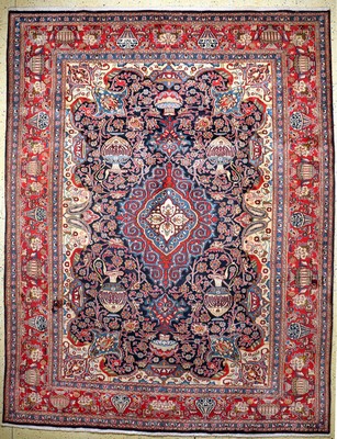 Kaschmar, Persien, Ende 20.Jhd, Wolle auf Baumwolle, ca. 372 x 290 cm, EHZ: 1-2, (nahezuNeuwertig)