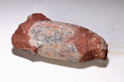 Ein längliches Dino-Ei von Oviraptor ("Philoceraptops"), China Henan Trias - Kreidezeit, ovale Eier sind seltener als Hadrosaurus, museal, ...