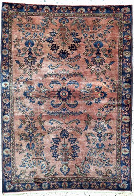 Us Re-Import Sarogh antik, Persien, um 1900, Wolle auf Baumwolle, ca. 148 x 100 cm, EHZ: 2-3