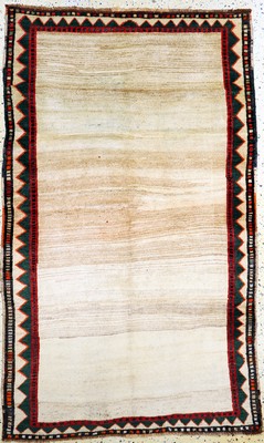 Gabbeh alt, Persien, Anfang 20.Jhd, Wolle auf Wolle, ca. 198 x 120 cm, EHZ: 3