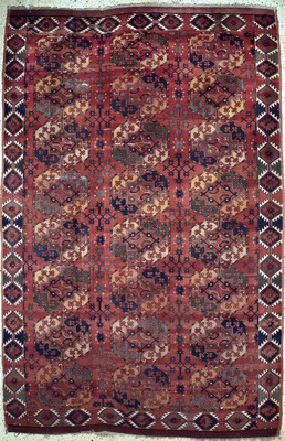 Ersari alt, Rumänien, Mitte 20.Jhd, Wolle auf Wolle, ca. 360 x 240 cm, EHZ: 3(restauriert)