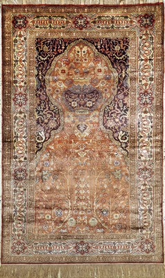 Kayseri Flosch, Türkei, Anfang 20.Jhd, merzerisierte Baumwolle, ca. 200 x 127 cm, EHZ: 2