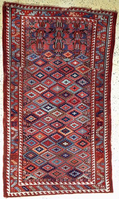 Antiker Kazak, Kaukasus, 19.Jhd, Wolle auf Wolle, ca. 230 x 135 cm, EHZ: 3-4