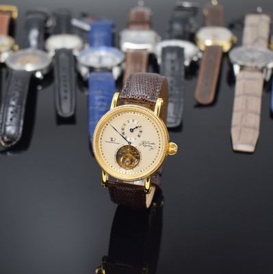 Francois Roitier Armbanduhr mit TOURBILLON sowie 10 weitere Armbanduhren, Russland/ Schweiz/Asien ca. 1980 - 2020, Handaufzug/ Automatik, 7 x ...