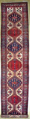 Meschgin , Persien, Wolle auf Baumwolle, ca. 445 x 102 cm, EHZ: 2