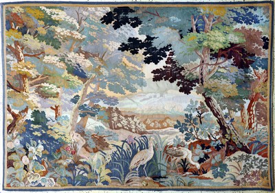 Tapisserie alt, Belgien, Anfang 20.Jhd, Wolle auf Baumwolle, ca. 223 x 198 cm, EHZ: 2