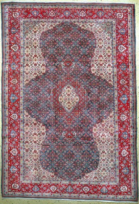 Sarab Kork, Persien, Mitte 20.Jhd, Korkwolle auf Baumwolle, ca. 318 x 217 cm, EHZ: 2