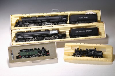 Konvolut Modelleisenbahnen, Rivarossi, Spur H0, Union Pacific "Big Boy" 1254, Southern Pacific 1248, 1257, 1452, 1354, 1362, 1356, 1340, ...