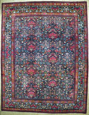 Yazd fein alt, Persien, Anfang 20.Jhd, Wolle auf Baumwolle, ca. 345 x 270 cm, gereinigt, EHZ: 2