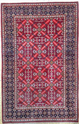 Keschan alt, Persien, Mitte 20.Jhd, Wolle auf Baumwolle, ca. 210 x 137 cm, EHZ: 2