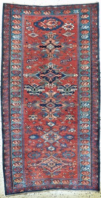 Antike"Sumakh", Kaukasus, um 1900, Wolle auf Wolle, ca. 185 x 100 cm, EHZ: 2