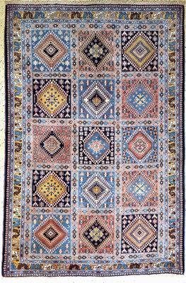 Yalameh, Persien, Ende 20.Jhd., Wolle auf Wolle, ca. 248 x 168 cm, EHZ: 2