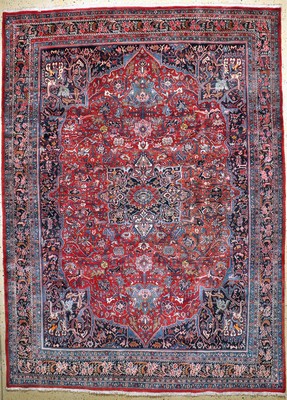 Bidjar alt, Persien, Mitte 20.Jhd, Wolle auf Baumwolle, ca. 360 x 264 cm, EHZ: 2