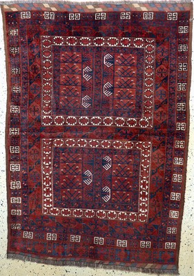Ersari, Turkmenistan, Anfang 20.Jhd., Wolleauf Wolle, ca. 195 x 133 cm, EHZ: 3