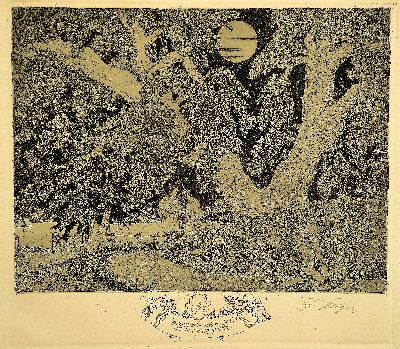 Ferdinand Staeger, 1880 Trebitsch-1974 Waldkraiburg, 5 Radierungen zu symbolistischen Buchillustrationen, 1920er -Jahre, "Ich wollt meine Lieb ...