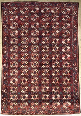 Ersari Hauptteppich antik, Turkmenistan, um1900, Wolle auf Wolle, ca. 265 x 185 cm, EHZ: 2-3