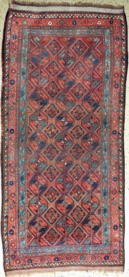 Kordi"Dorfteppich"antik, Persien, um 1900, Wolle auf Wolle, ca. 290 x 132 cm, EHZ: 3