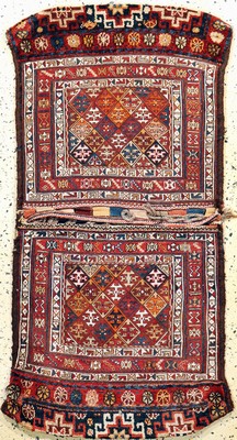 Afschar"Doppelttasche", Persien, Anfang 20.Jhd, Wolle auf Wolle, ca. 143 x 75 cm, EHZ:2