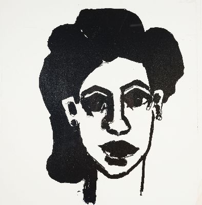Gernot Kissel, 1939 Worms-2008 Römerberg, Sonja, Lithographie, ca. 46x33cm, PP, u.Gl., R. ca. 50x50cm