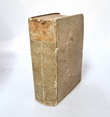 Der Hagestolze. Trahit fua quemque voluptas., Erfurt, Johann Heinrich Nonne 1751/52, kl. 8°, Periodikum aus drei Teilen in einem Band, 320/208/200 ...
