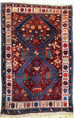 Kazak antik, Kaukasus, 19.Jhd, Wolle auf Wolle, ca. 167 x 110 cm, EHZ: 3