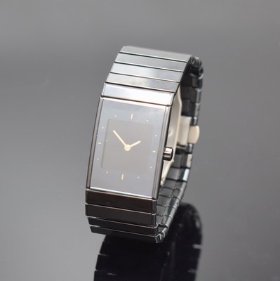 RADO Diastar Armbanduhr mit Multifunktionsanzeige Referenz 196.0364.3, Schweiz um 2010, quarz, Keramikgeh., Boden 4- fach verschr., ...