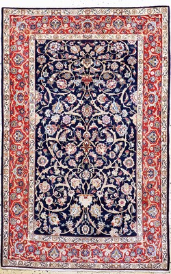 Keschan alt, Persien, Mitte 20.Jhd., Wolle auf Baumwolle, ca. 214 x 138 cm, EHZ: 2
