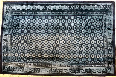 Pao Tow antik, China, um 1900, Wolle auf Baumwolle, ca. 180 x 280 cm, EHZ: 2