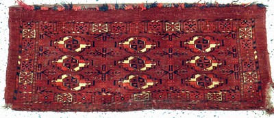 Ersari Tschowal antik, Turkmenistan, 19.Jhd, Wolle auf Wolle, ca. 95 x 40 cm, EHZ: 4