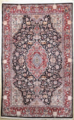 Mesched fein sign.(Ghadiri), Persien, Mitte20.Jhd., Korkwolle, ca. 290 x 190 cm, EHZ: 2