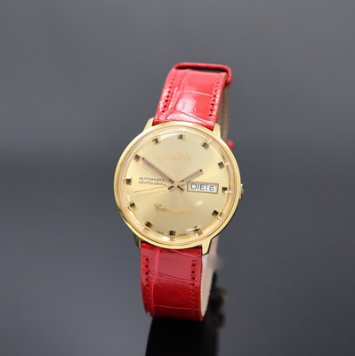 MIDO Ocean Star Commander Referenz 8419 Herrenarmbanduhr in Stahl, Schweiz um 2000, Automatik, verg. Monocoque-Geh., orig. Glas u. Krone, gold. ...