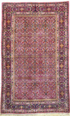 Antiker Semnan fein, Persien, um 1900, Wolle auf Baumwolle, ca. 219 x 136 cm, EHZ: 2