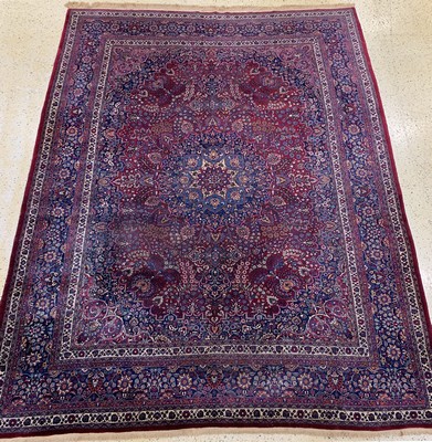 Mesched fein alt, Persien, Anfang 20.Jhd, Wolle auf Baumwolle, ca. 390 x 310 cm, EHZ: 3