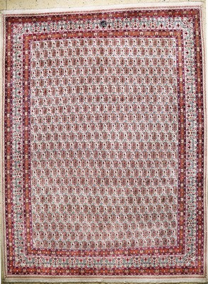 Birdjand fein, Persien, Mitte 20.Jhd, Wolleauf Baumwolle, ca. 395 x 300 cm, EHZ: 2
