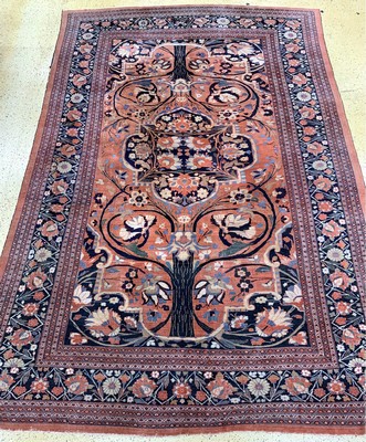 Doroshk"Auftragsarbeit"antik, Persien, 19.Jhd, Wolle auf Baumwolle, ca. 505 x 345 cm,EHZ: 3
