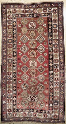 Karabagh antik, Kaukasus, um 1900, Wolle auf Wolle, ca. 300 x 157 cm, EHZ: 2