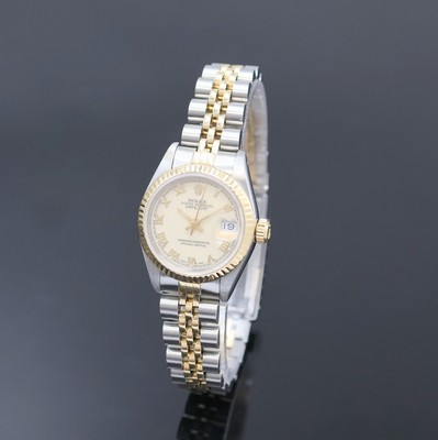 ROLEX Oyster Perpetual Datejust Damenarmbanduhr Referenz 69173, Automatik, C-Serie, Edelstahl/Gold kombiniert inkl. Jubileeband m. Faltschl., Boden ...