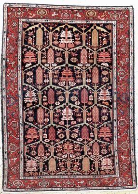 Bachtiar"Baumteppich", Persien, Anfang 20.Jhd, Wolle auf Baumwolle, ca. 194 x 140 cm,EHZ: 3