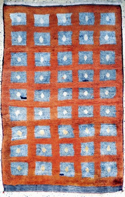 Hirtenteppich alt, Türkei, Mitte 20.Jhd, Wolle auf Wolle, ca. 165 x 110 cm, EHZ: 1-2(kleine restaurierungen).
