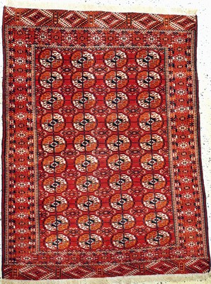 Buchara alt, Rußland, Mitte 20.Jhd, Wolle auf Wolle, ca. 165 x 126 cm, EHZ: 2