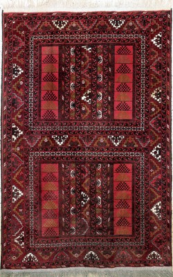 Ersari Engsi, Afghanistan, Mitte 20.Jhd, Wolle auf Wolle, ca. 250 x 168 cm, EHZ: 2