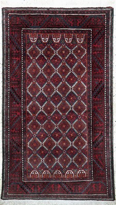 Belutsch, Persien, Mitte 20.Jhd, Wolle auf Baumwolle, ca. 177 x 103 cm, EHZ: 1-2