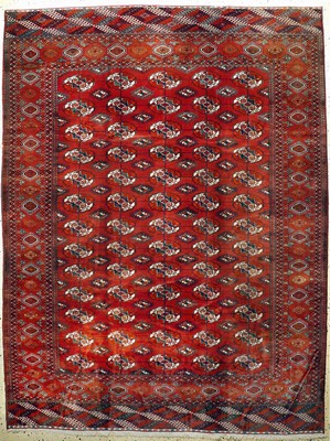 Buchara fein, Rußland, Mitte 20.Jhd, Wolle auf Wolle, ca. 294 x 223 cm, EHZ: 2