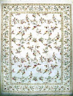 Täbriz fein, Persien, Ende 20.Jhd, Korkwolle mit Seide, ca. 298 x 235 cm, EHZ: 2